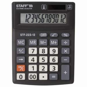 Калькулятор наст. 12-р.STAFF PLUS STF-222 ...